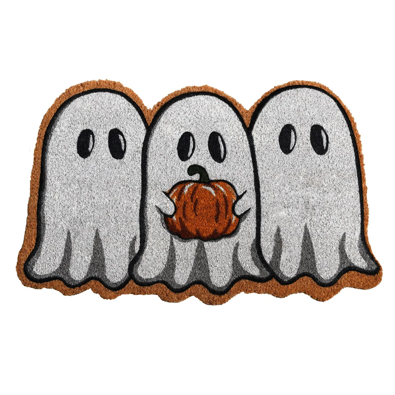 Happy Hallows Halloween Coir Mat - Multicolour