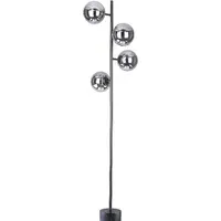 Harper 4 Light Floor Lamp - Black, Metal