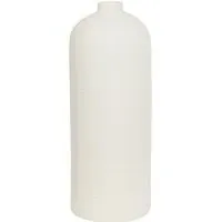 Harper Tall Textured Vase - White