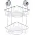 Harrow 2 Tier Corner Basket - Chrome