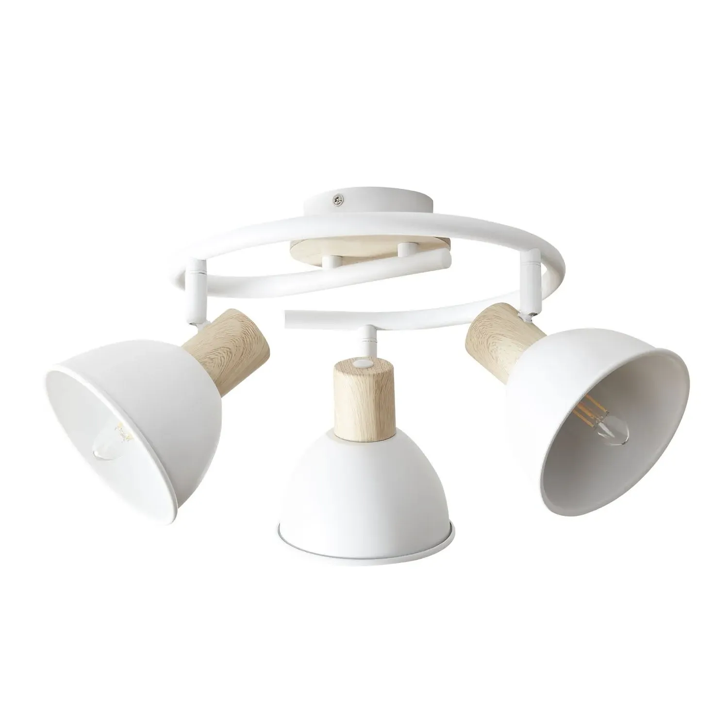 Harrow 3 Light Ceiling Light - White image