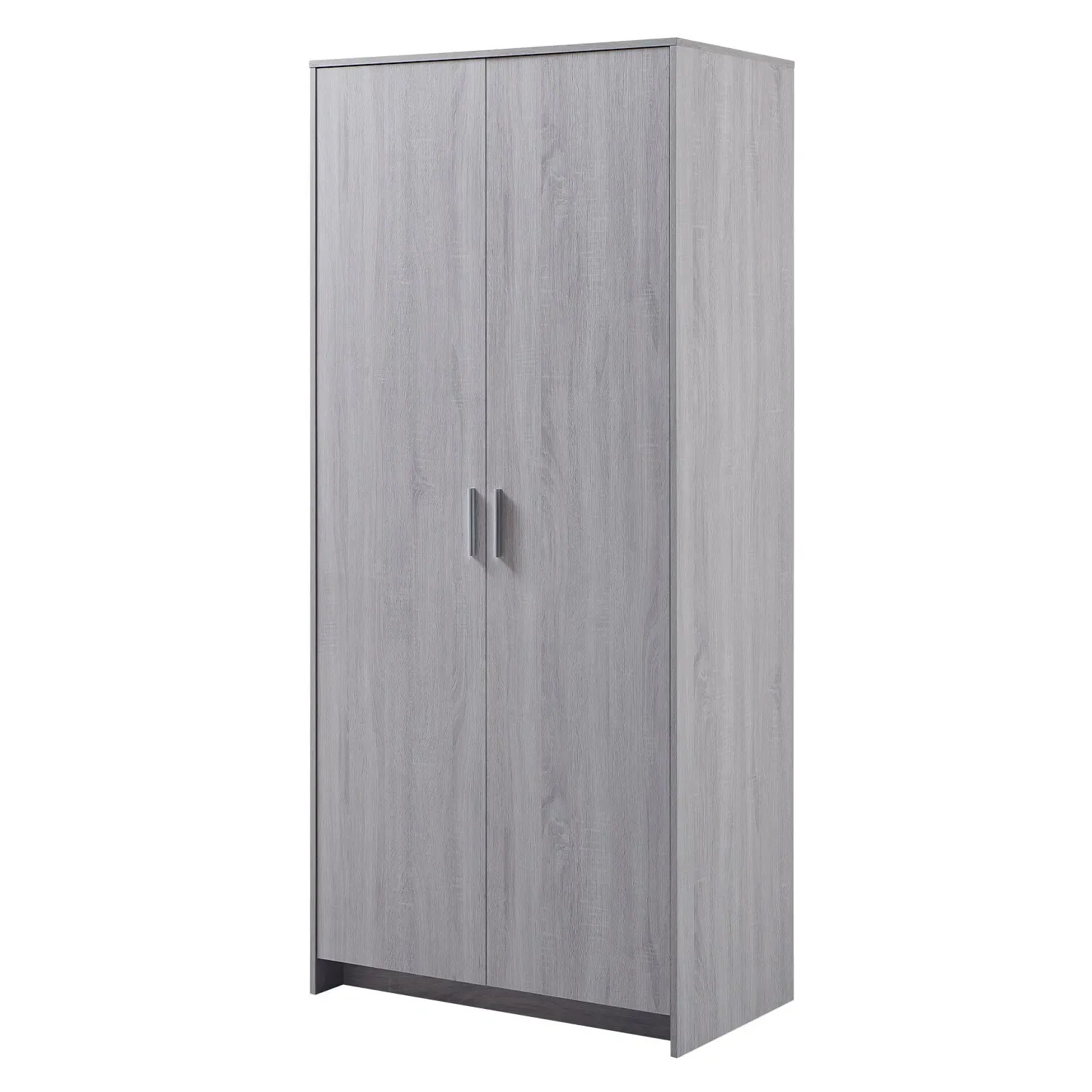 Hartley 2-Door Wardrobe - Grey