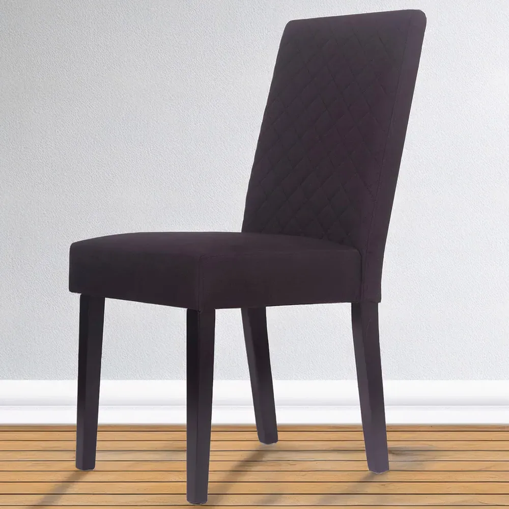 Hartley Dining Chair - Black, Rubberwood image