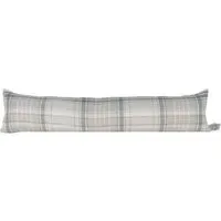 Hatfield Check Draught Excluder - Green