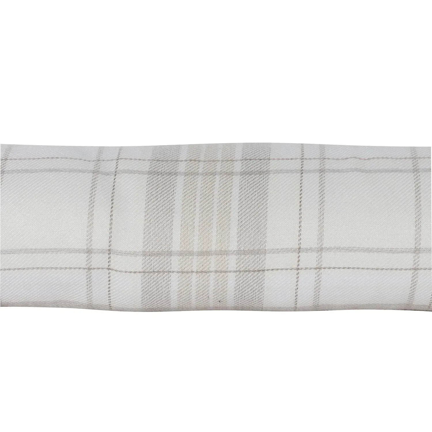 Hatfield Check Draught Excluder - Natural