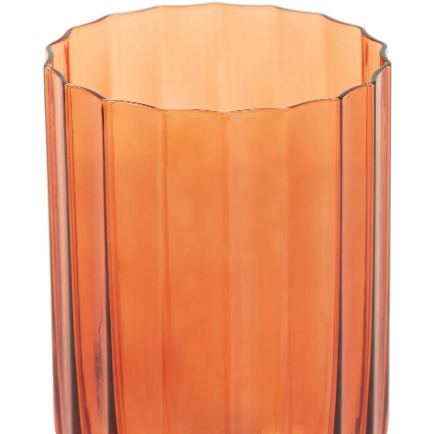 Hazel Hiball Glass - Amber