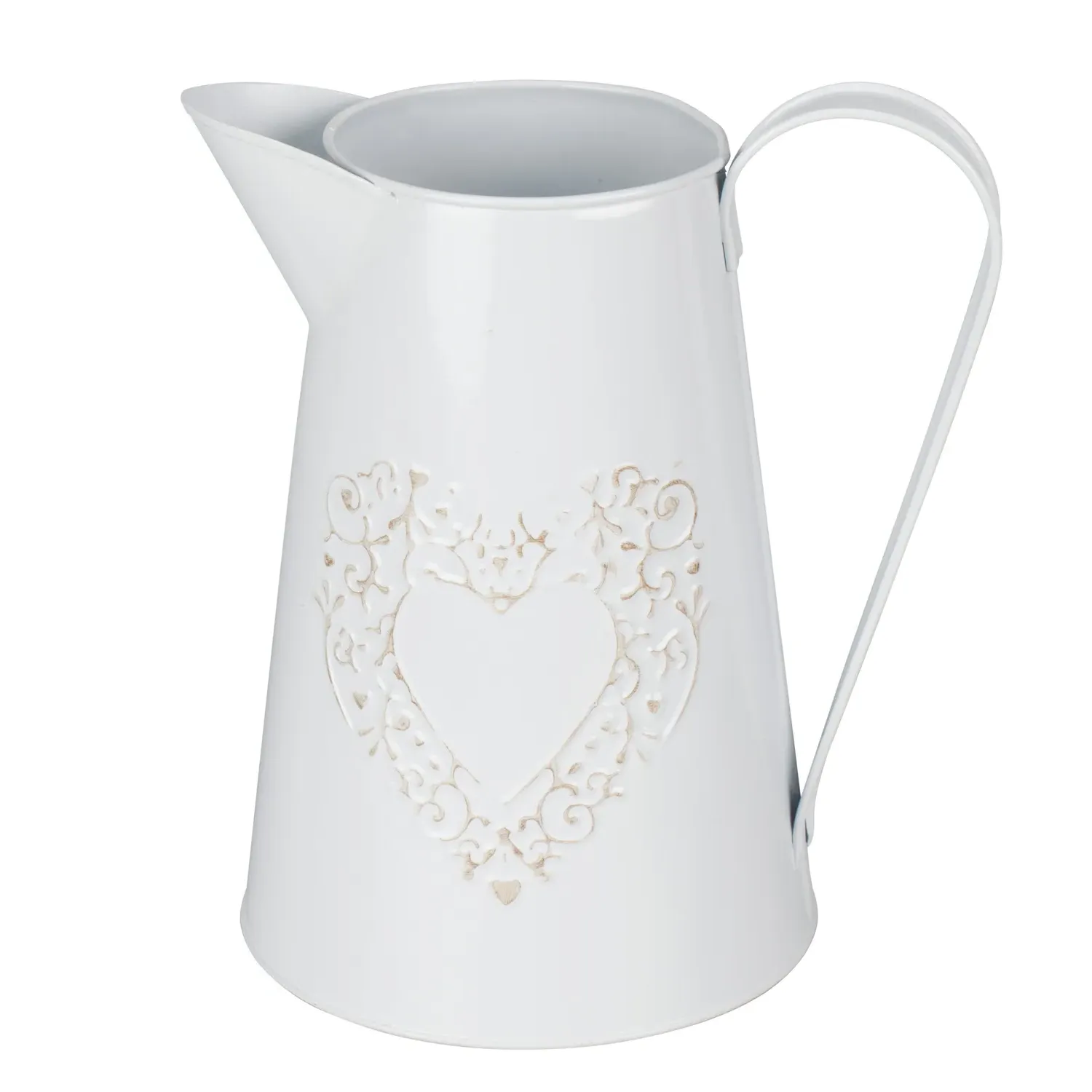 Heart Design Jug - Cream image