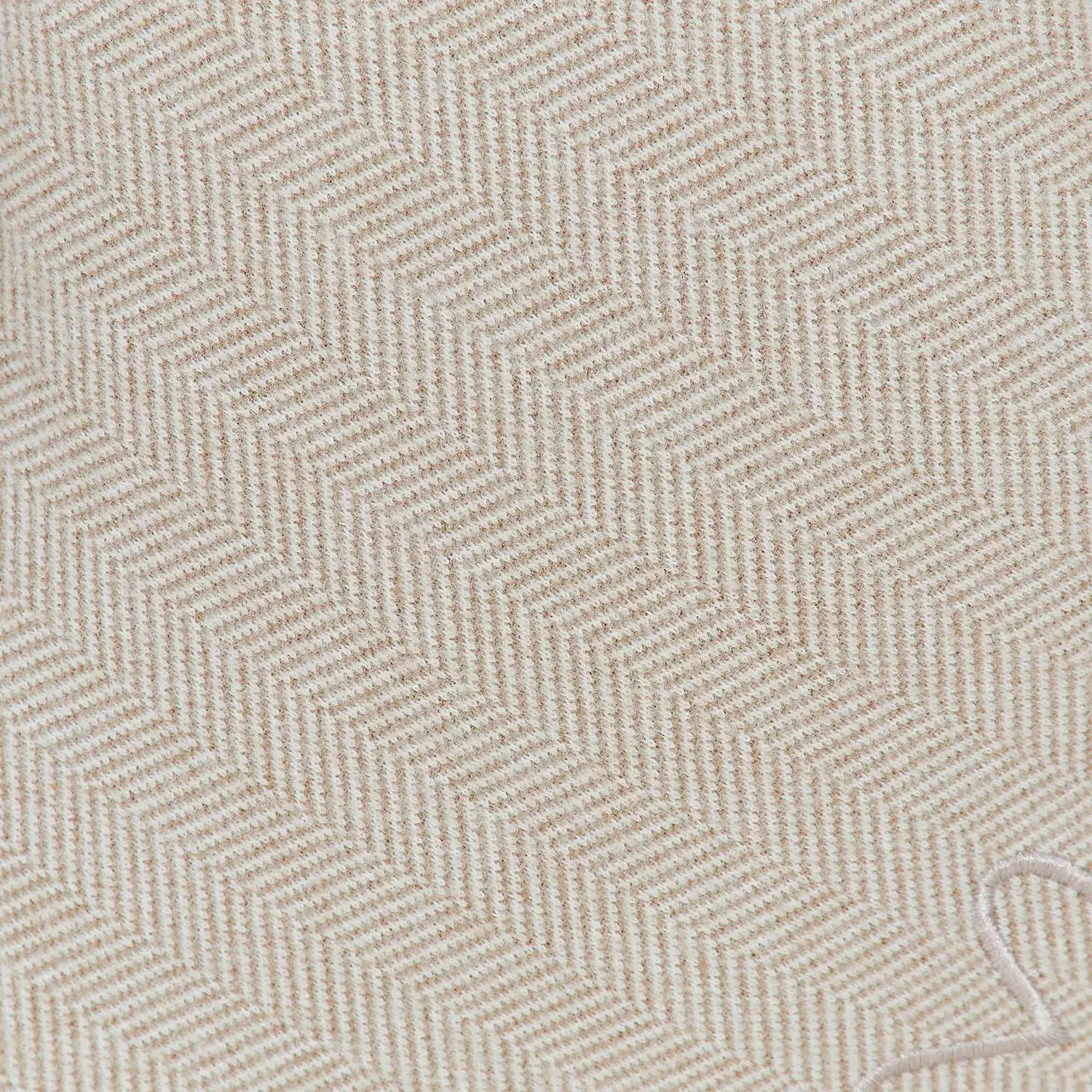 Heart Doorstop - Herringbone