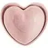 Heart Medium Reactive Glaze Bowl - Pink