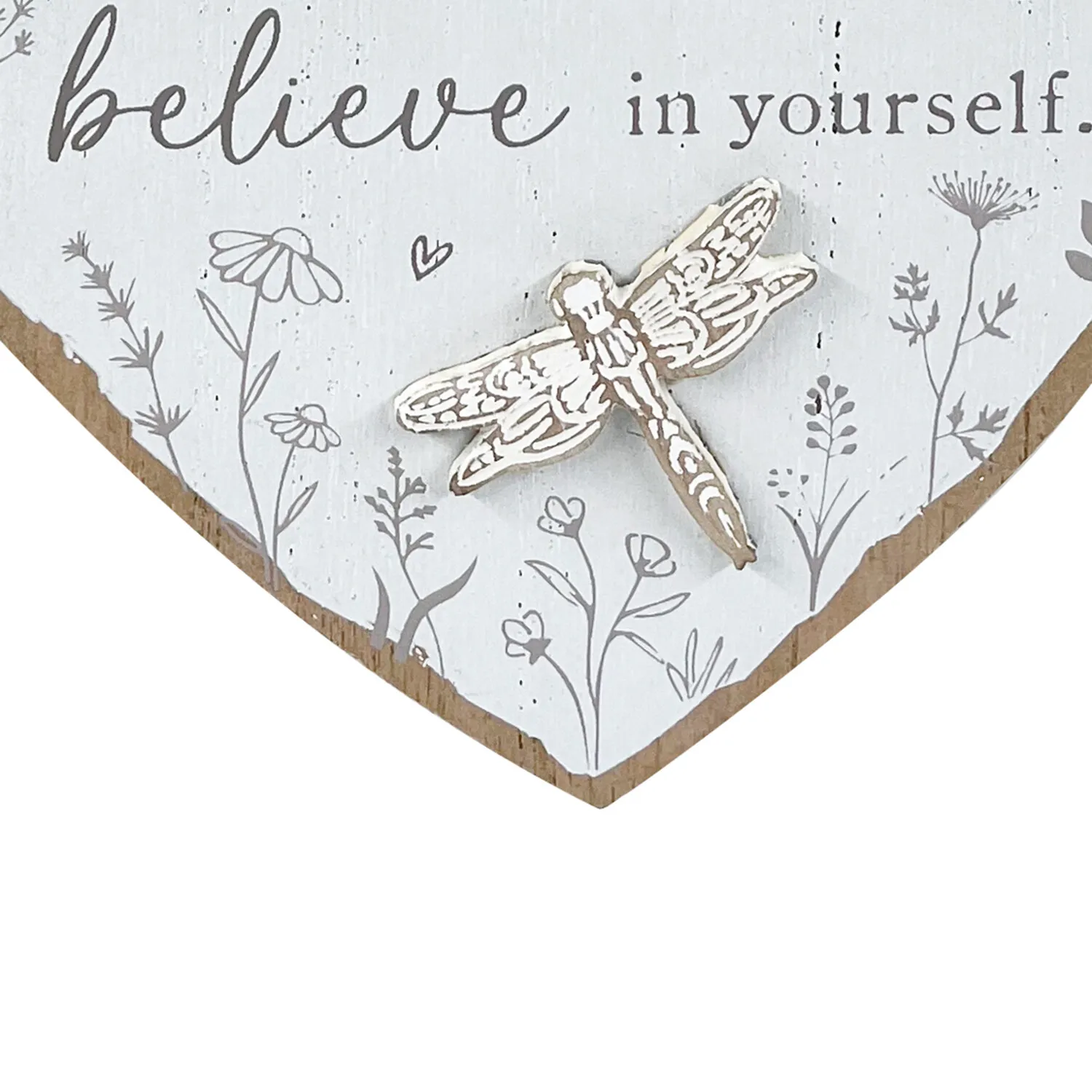 Heart Sentiment Hanging Sign - Multicolour