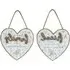 Heart Sentiment Hanging Sign - Multicolour