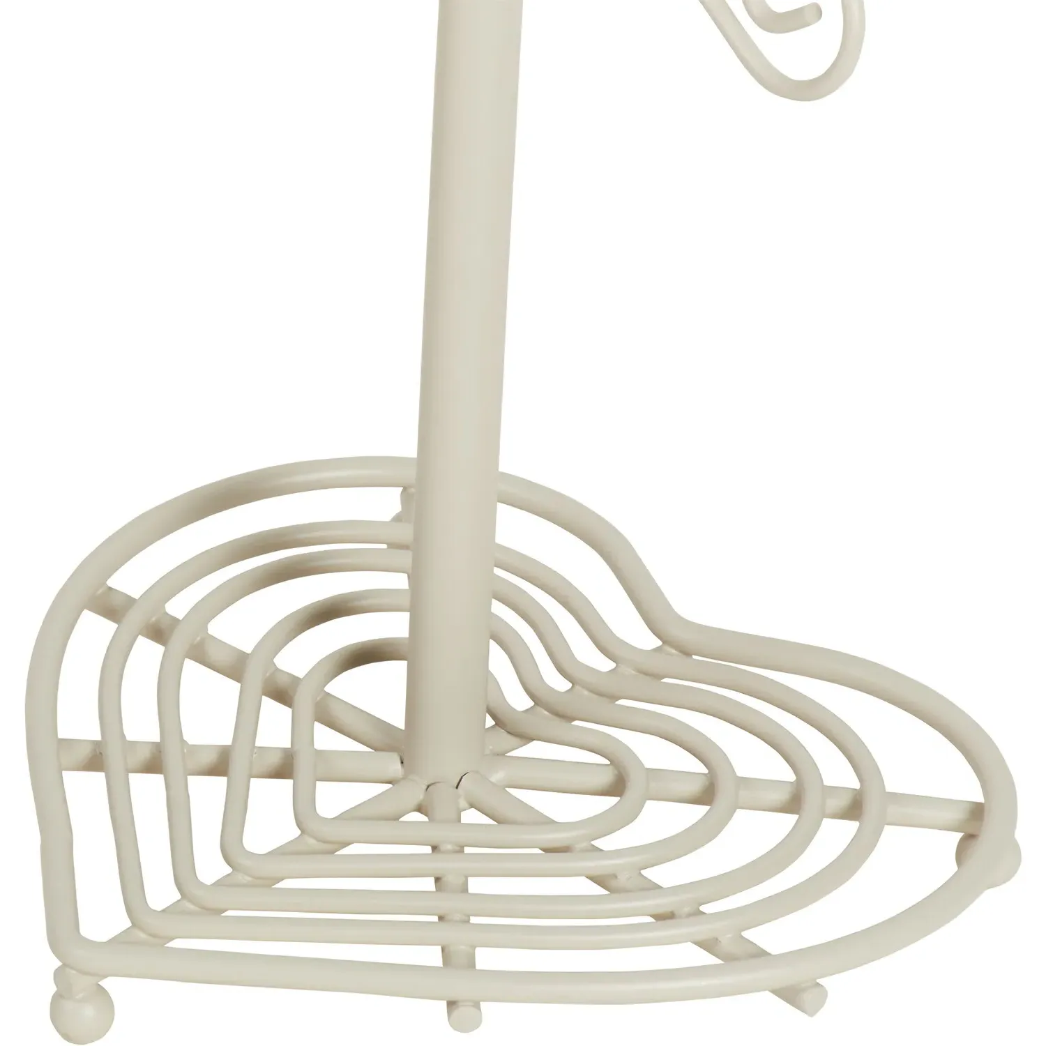 Hearts Mug Tree with Heart Base - Cream