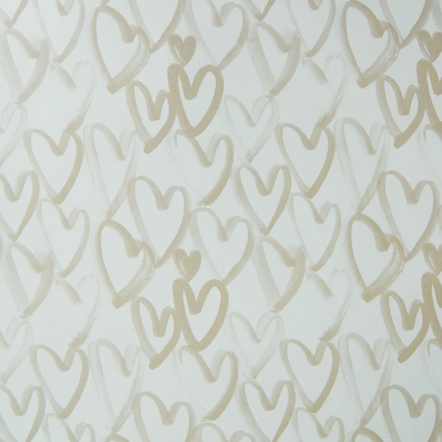 Hearts Worktop Saver - Gold