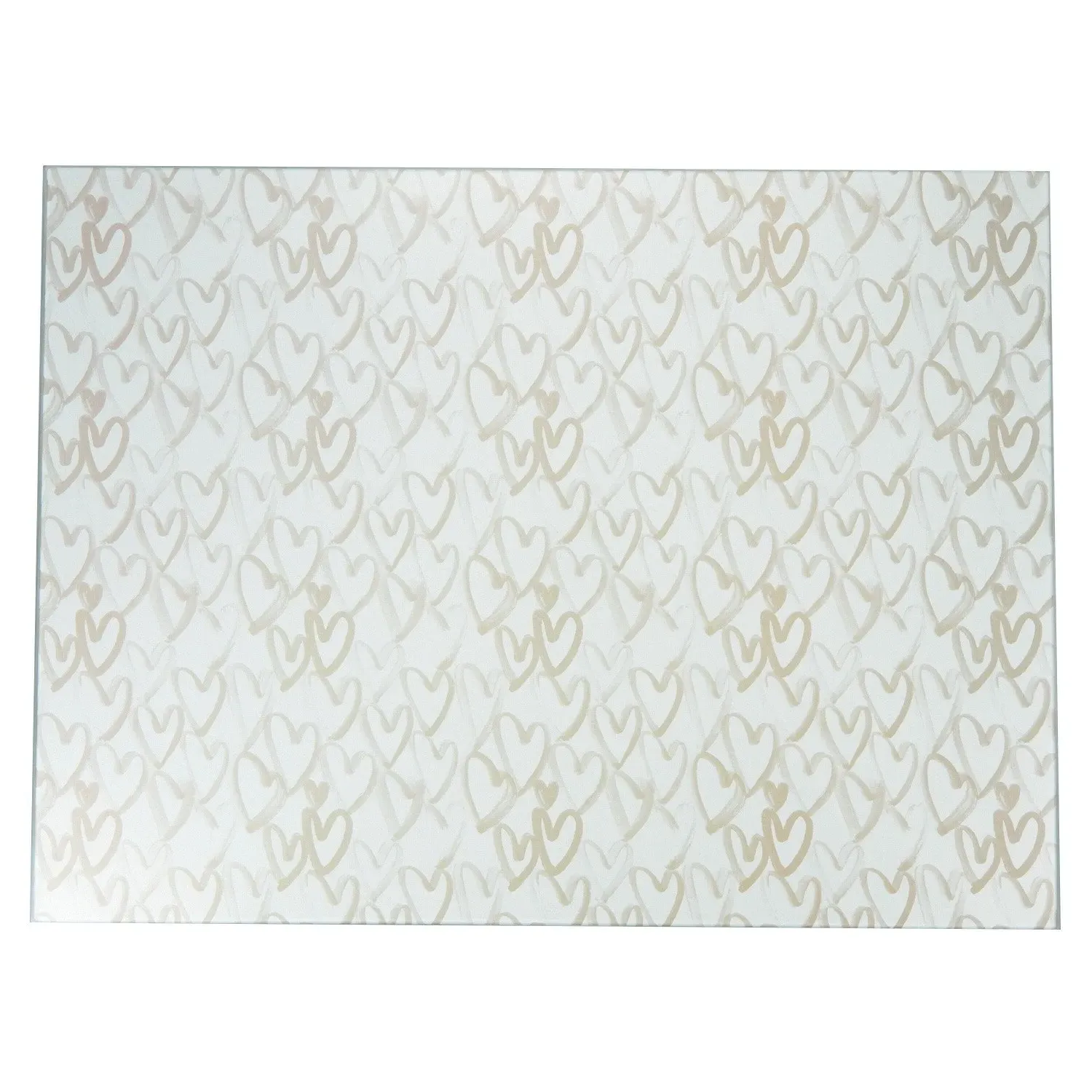 Hearts Worktop Saver - Gold