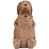 Hedgehog Ornament - Brown