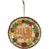 Hello Autumn Hanging Plaque - Rustic