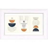 Hemsby Washed Collage Frame - White