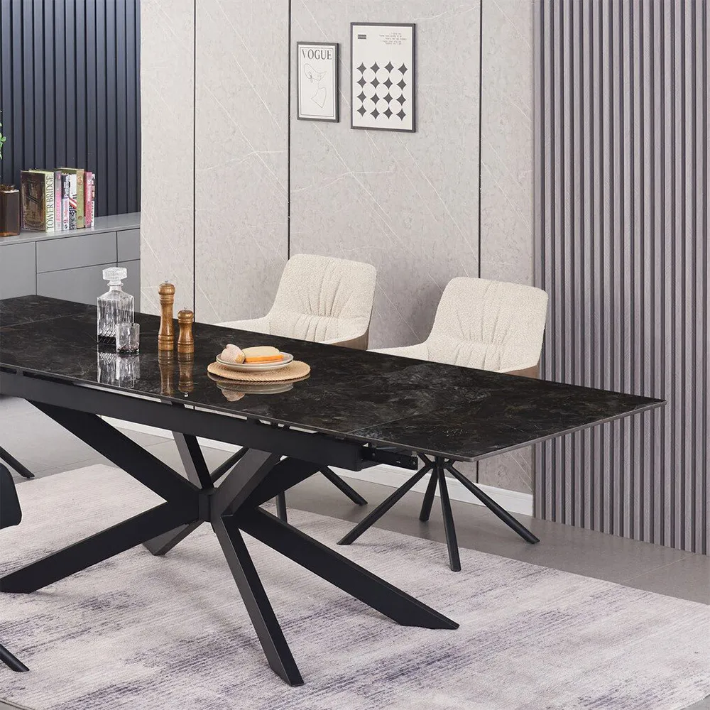 Henley Dining Chair Pair with Swivel - Brown