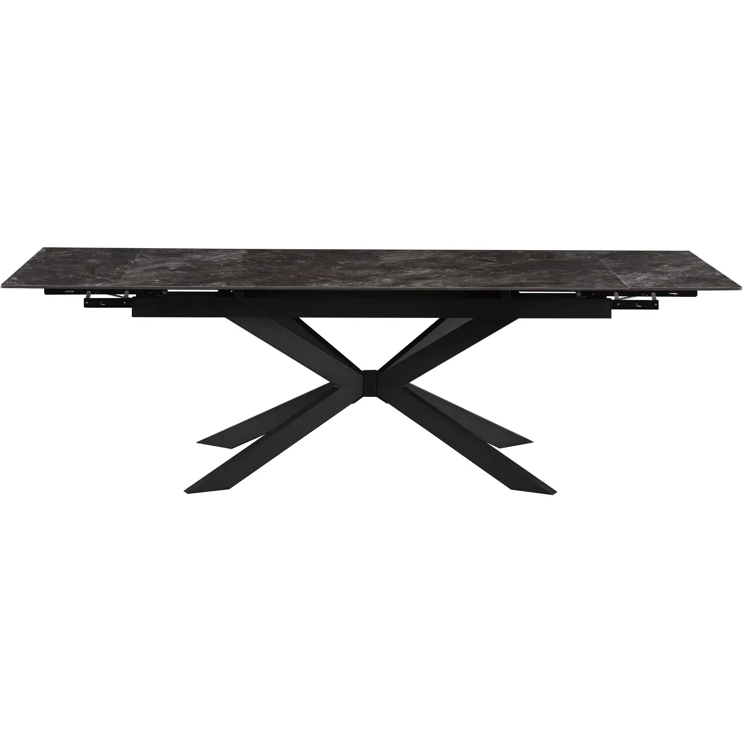 Henley Extendable Dining Table - Black, Ceramic