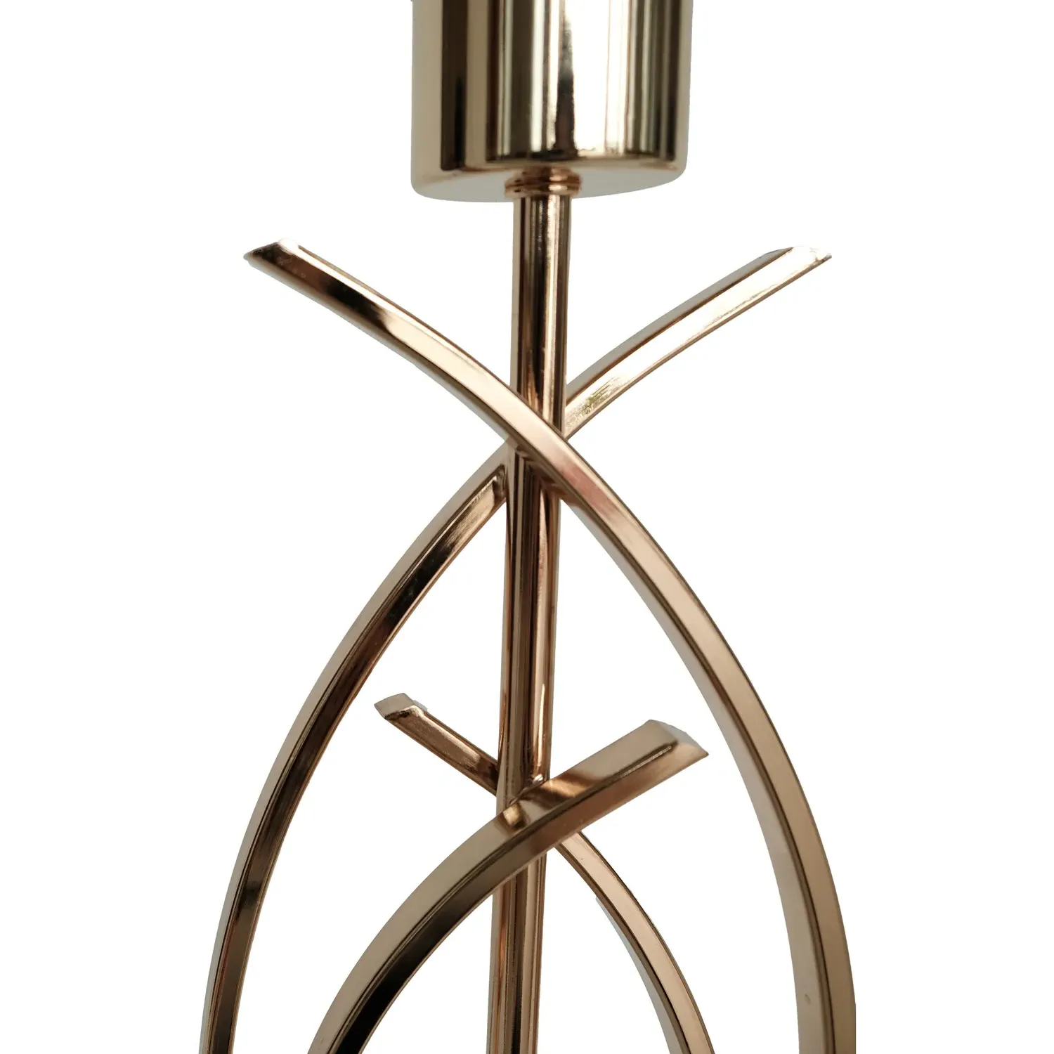 Hensley Table Lamp - White, Gold