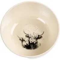 Highland Cow Bowl - Cream