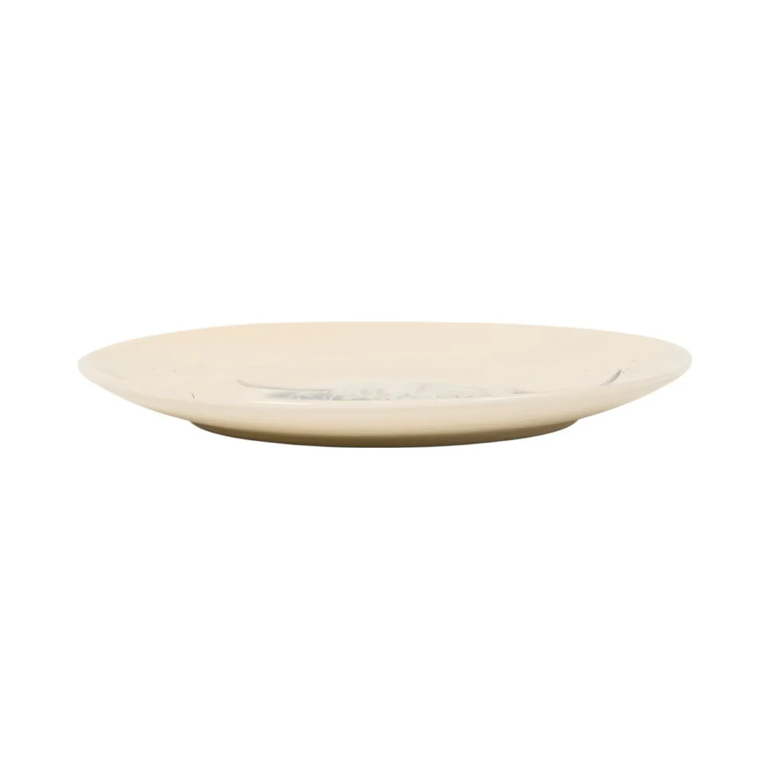 Highland Cow Side Plate - Cream