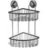Hilton 2-Tier Corner Rack - Grey