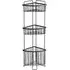 Hilton 3 Tier Corner Caddy - Grey