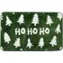 Ho Ho Ho Bath Mat - Green