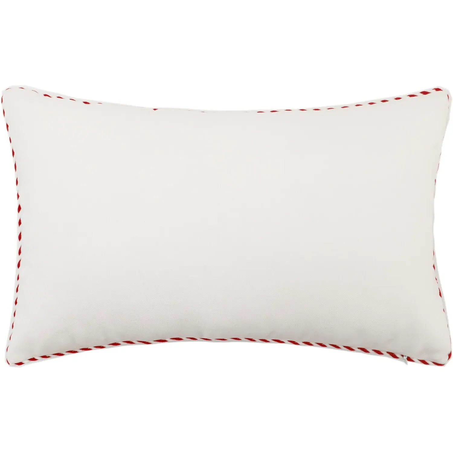 Ho Ho Ho Tufted Cushion - White