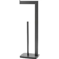 Holborn Freestanding Toilet Roll Holder - Grey