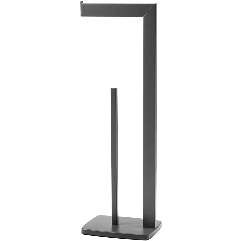 Holborn Freestanding Toilet Roll Holder - Grey