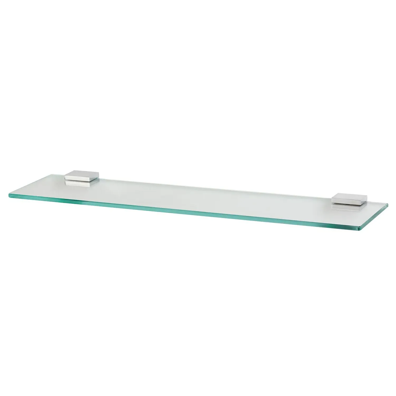 Holborn Single Tier Glass Shelf - Chrome image