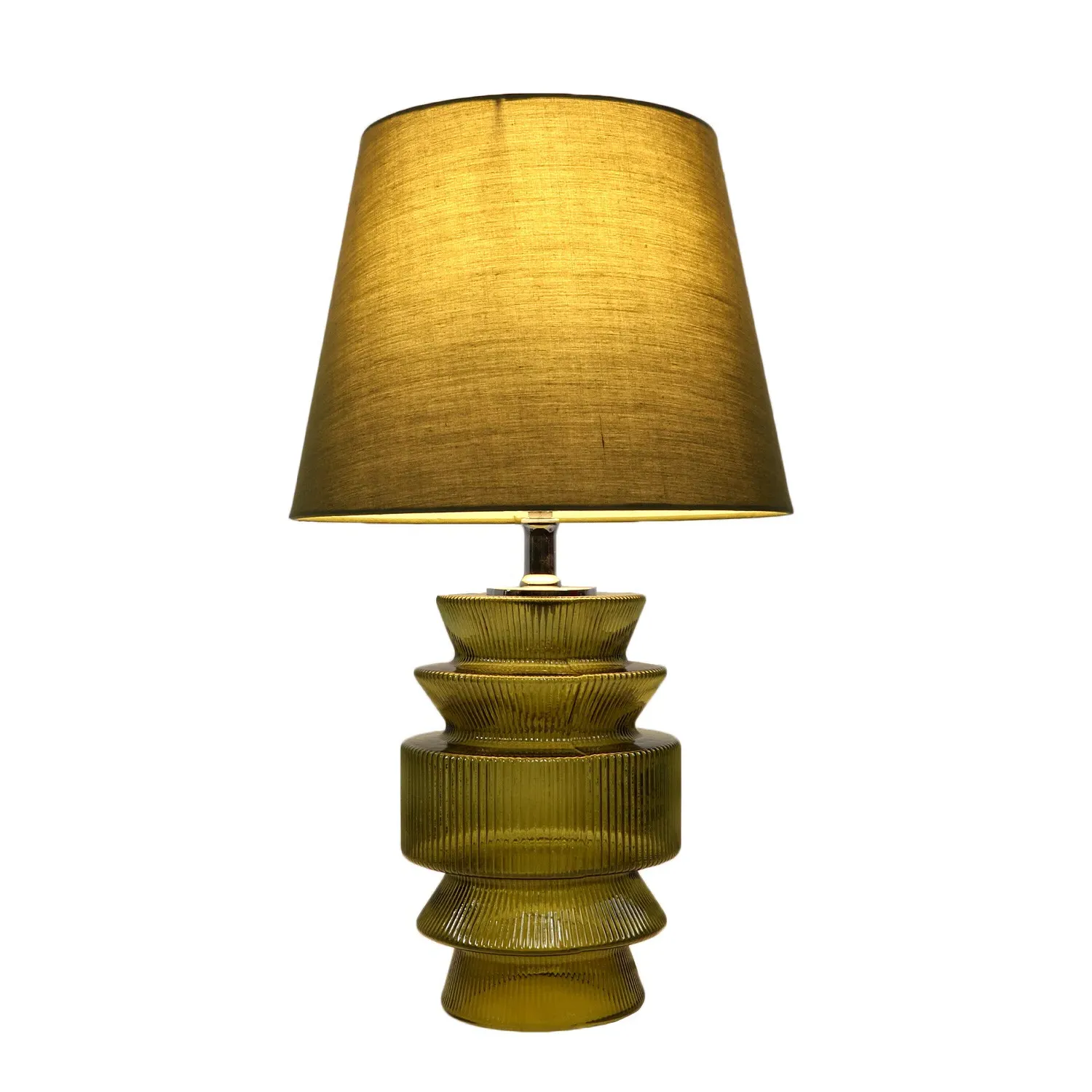 Holborn Table Lamp - Green, Glass
