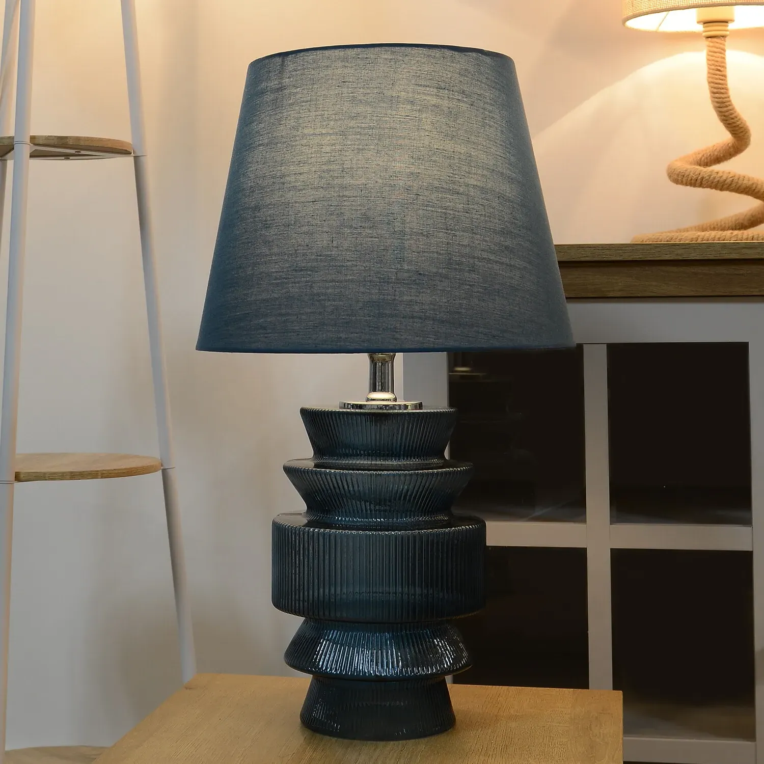 Holborn Table Lamp - Green, Glass