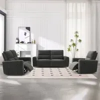 Holborton 3-Seater Recliner Sofa - Dark Olive