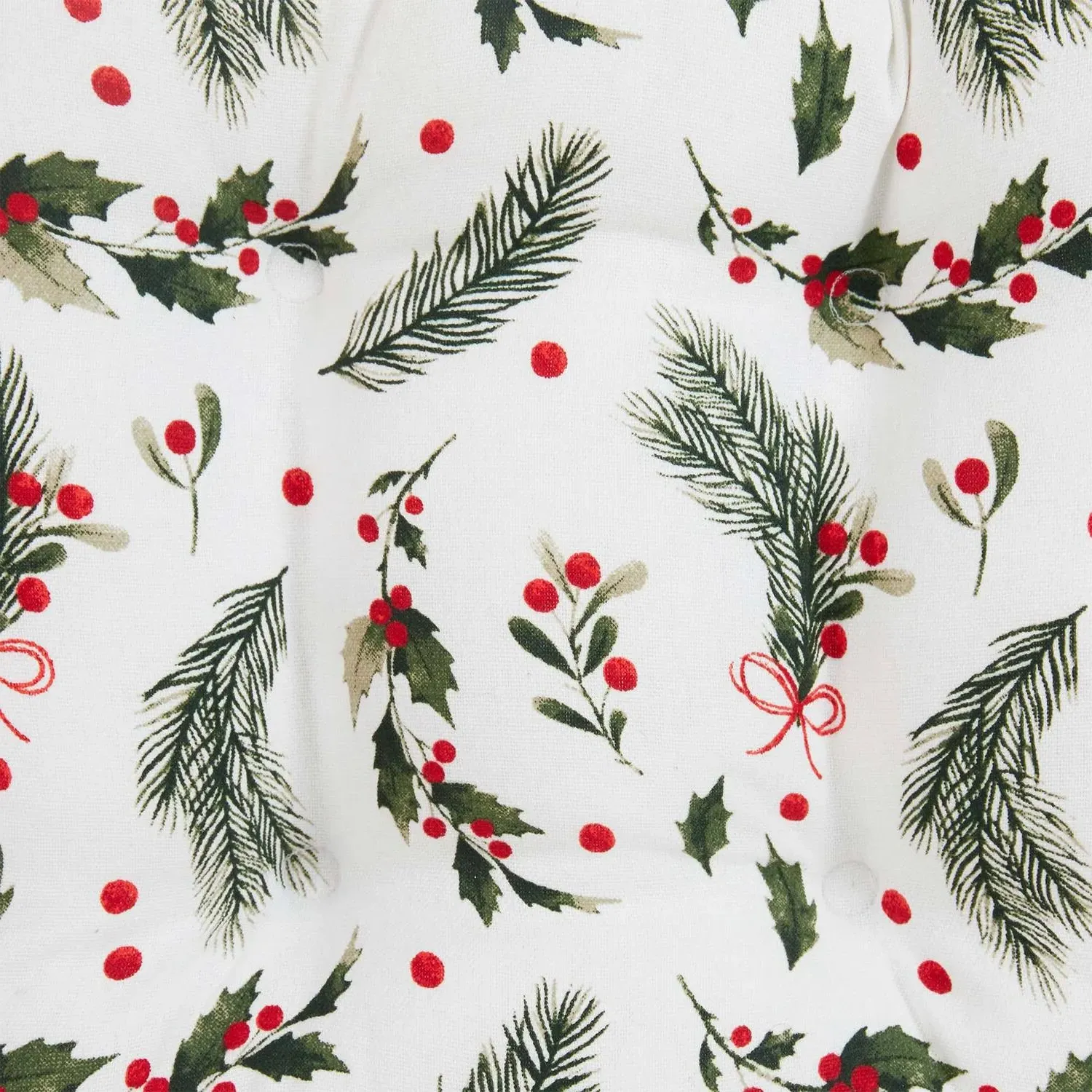 Holly Seat Pad - Green