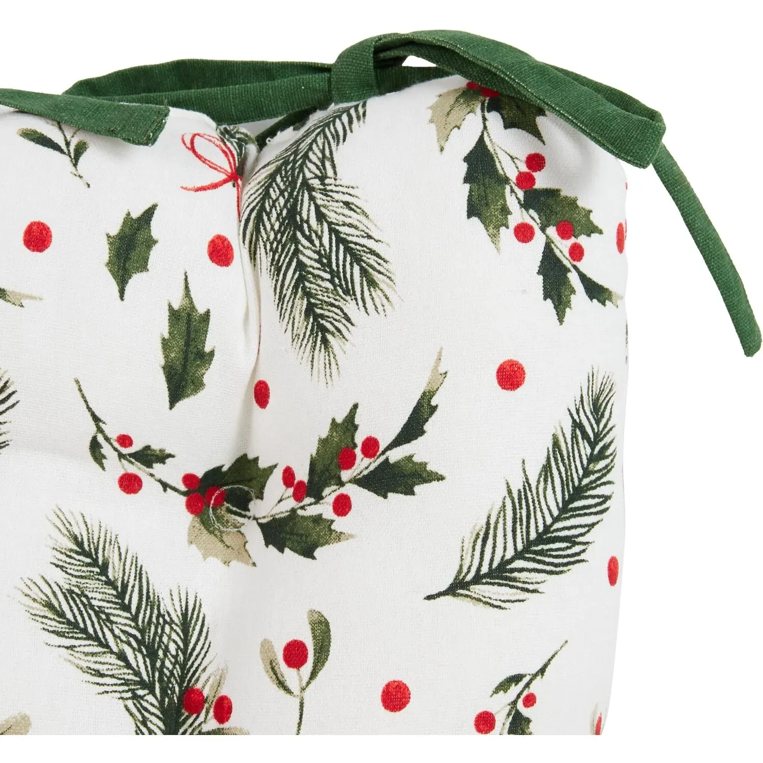 Holly Seat Pad - Green