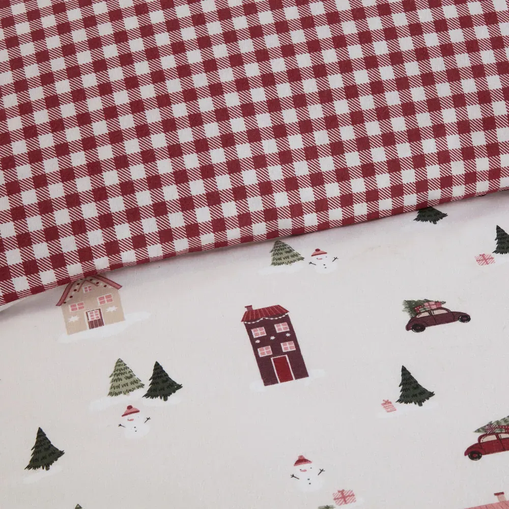 Home for Christmas King Size Duvet Set - Multicolour