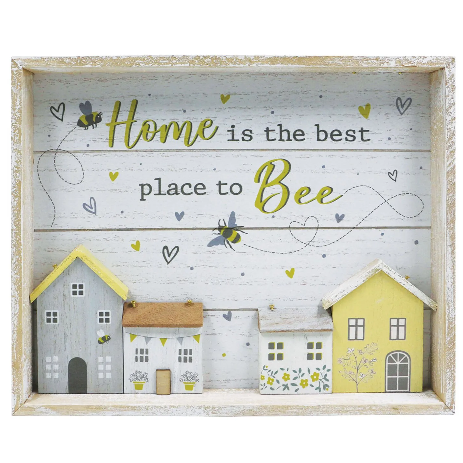 Home is the Best Place to Bee Wall Plaque