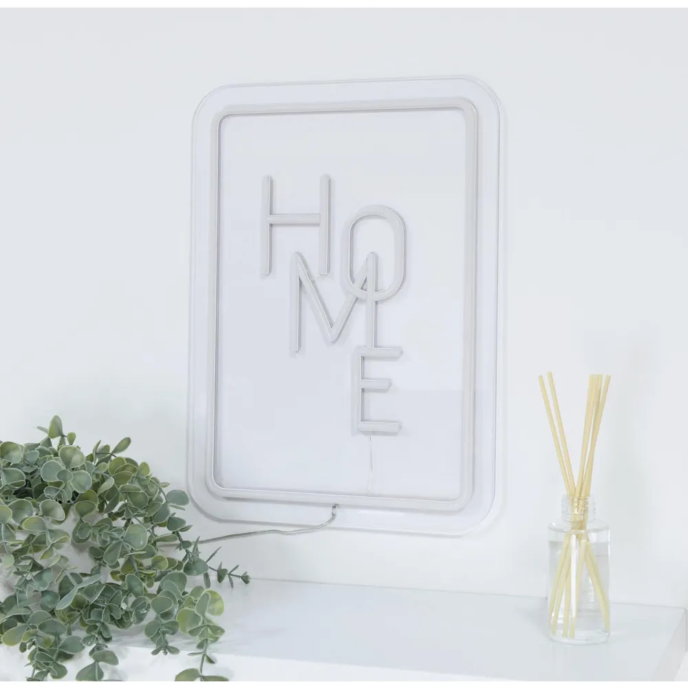 Home LED Neon Sign - Warm White