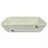 Honey Bee Large Roasting Dish - White