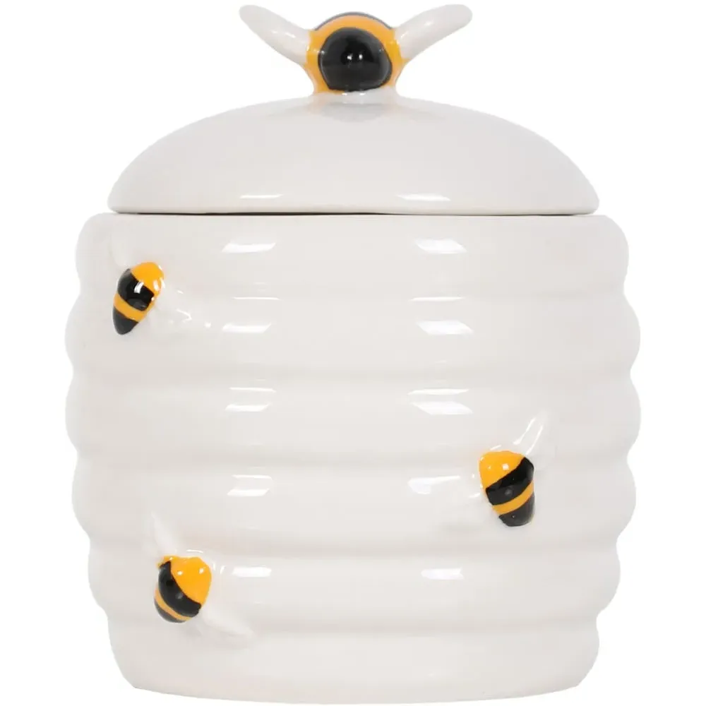 Honeycomb Sugar Bowl - Ceramic image