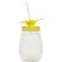 Honolulu Pineapple Drinking Jar - Clear, Glass