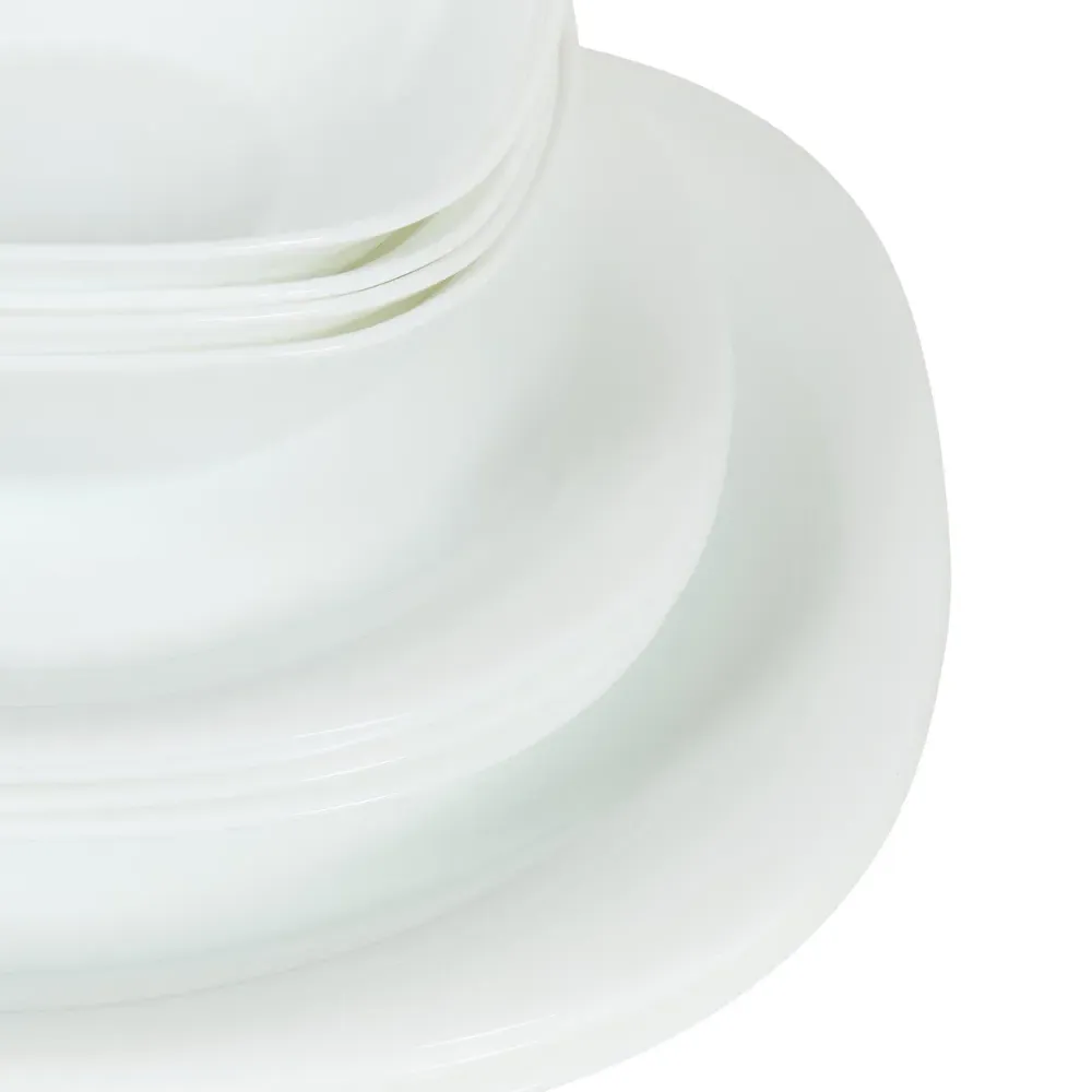Hudson 12 Piece Dinner Set - White