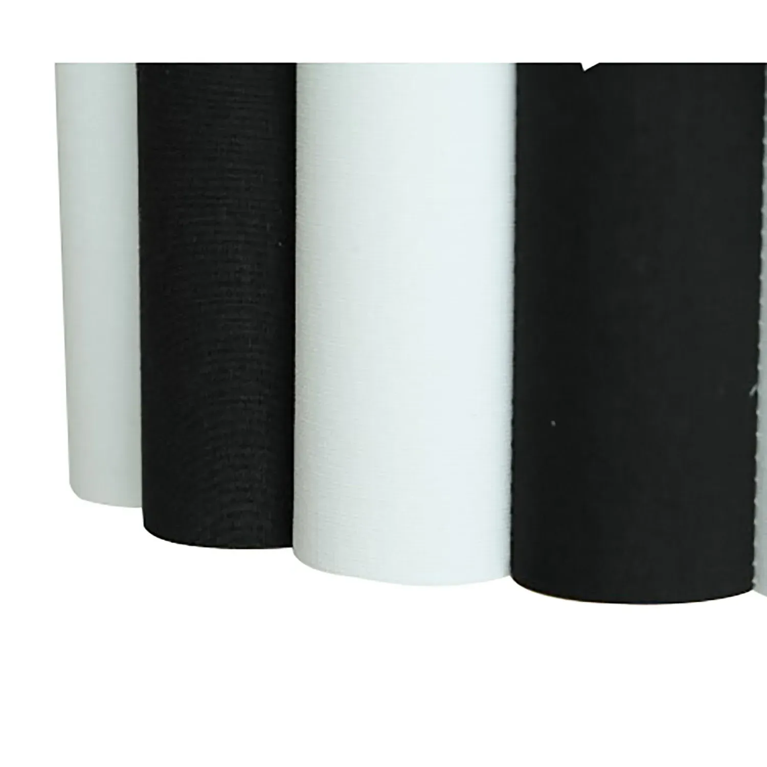 Hughie Striped Lamp Shade - Black