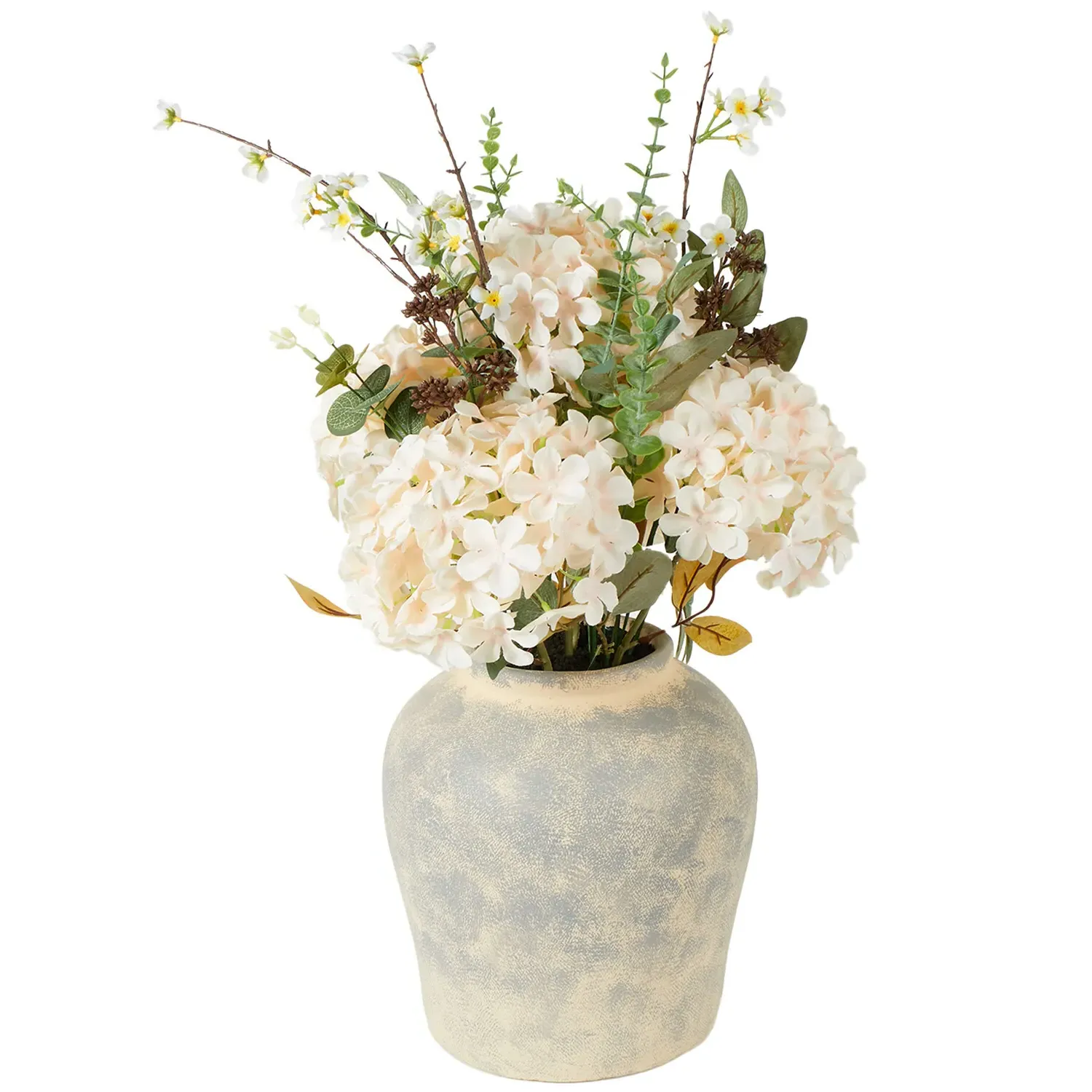 Hydrangea Large Vase Arrangement - Multicolour