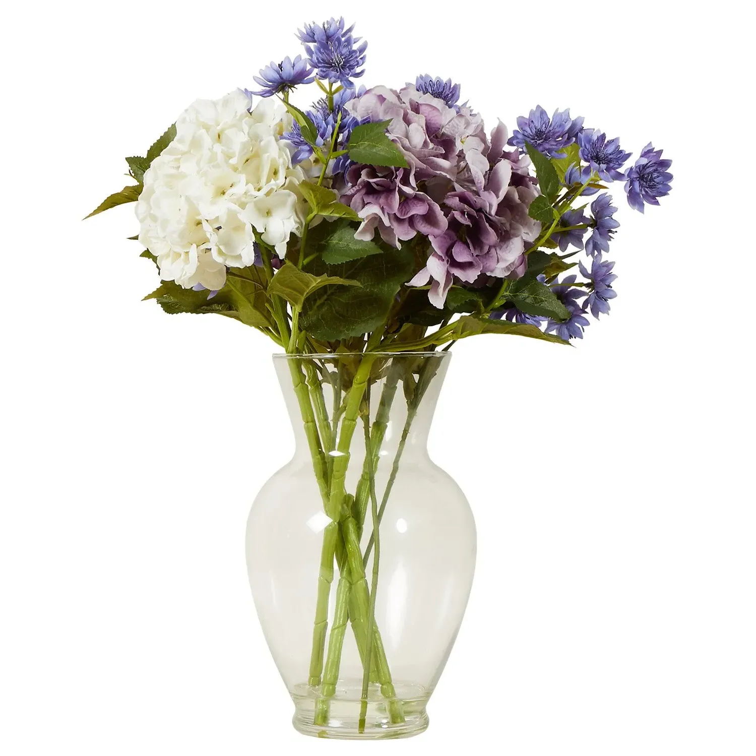 Hydrangea Vase Arrangement - Purple
