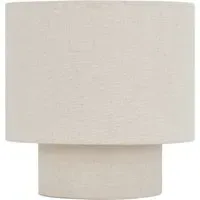 Imani Linen Table Lamp - White