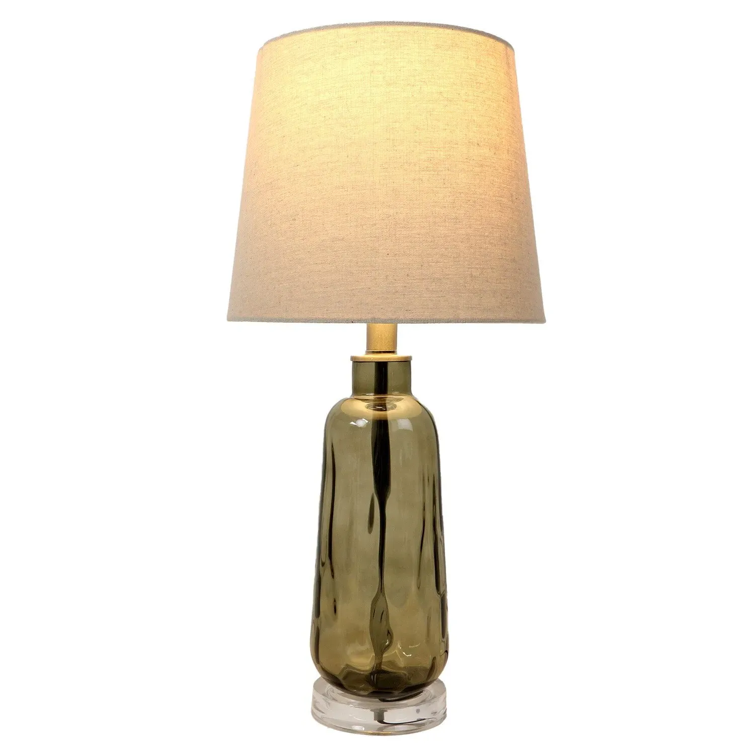 Imogen Table Lamp - Green, Glass